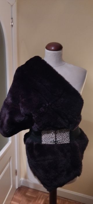 estola en pelo natural