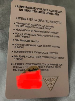Bracciale Guess