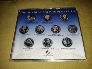 Coleccion Monedas Peseta Plata