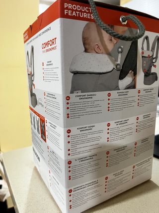 Canguro bebé tela marca