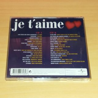 CD recopilatorio Je T'Aime