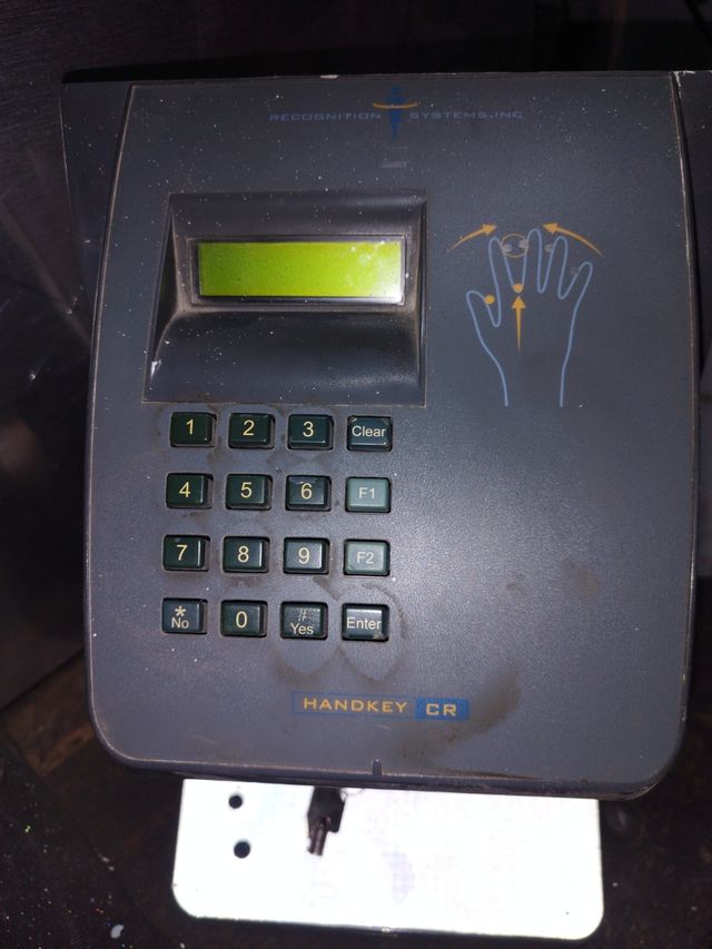 Lector de huellas para fichar