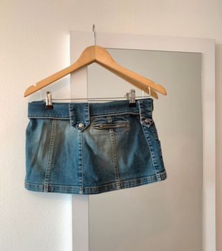 Minifalda vaquera Pull&Bear Talla 38
