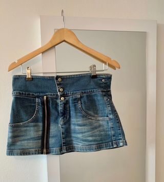 Minifalda vaquera Pull&Bear Talla 38