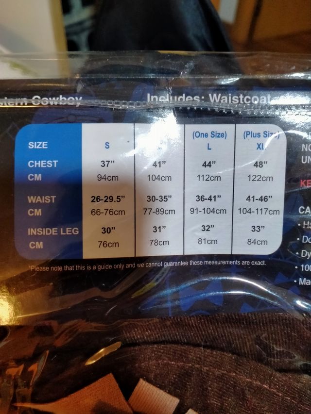 Disfraz chico nuevos