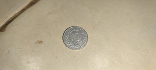 10 céntimos de peseta 1959
