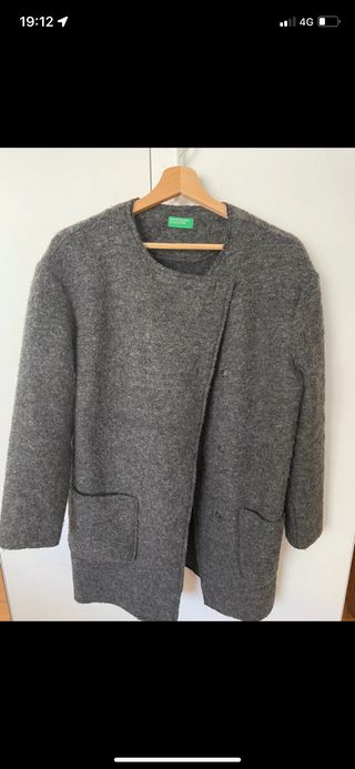 Cappotto lana cotta Benetton 