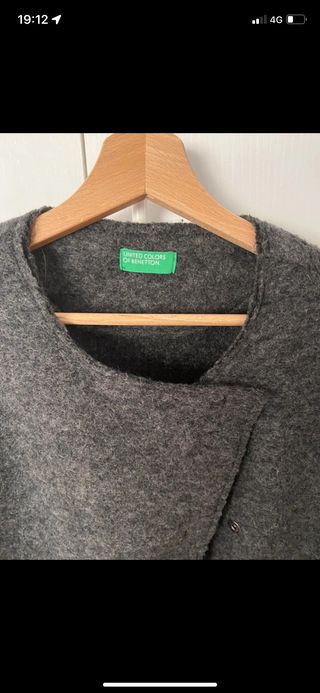 Cappotto lana cotta Benetton 