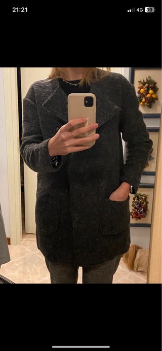 Cappotto lana cotta Benetton 