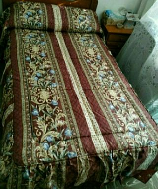 Manta Colcha Lana 100% Merino (105cm) y cojín