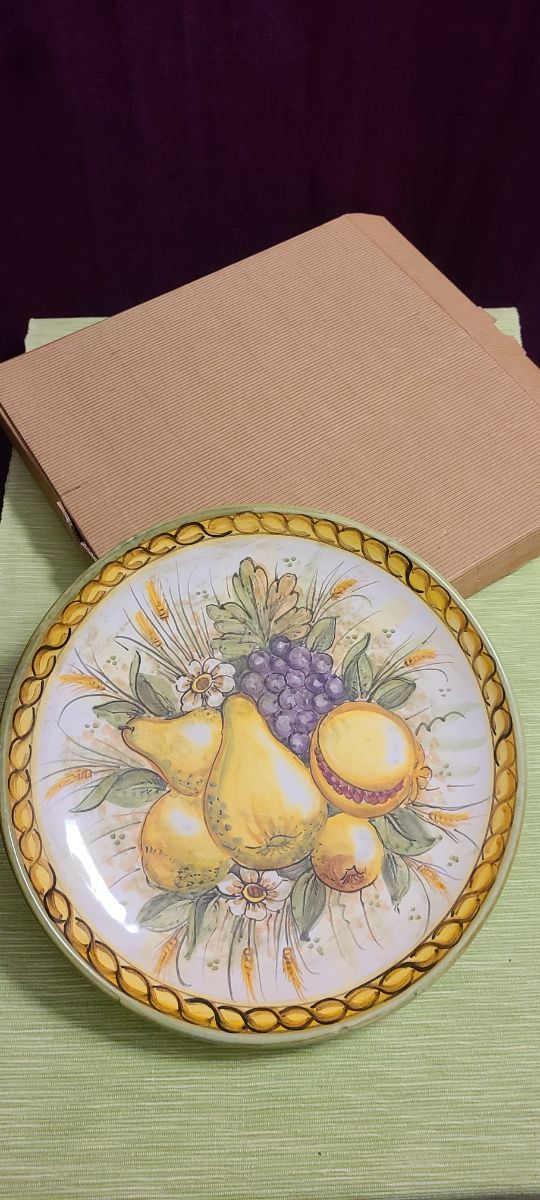 Piatto da muro "SIMONETTI "ceramiche