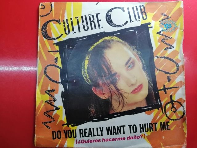 Culture club. Vinilo single.