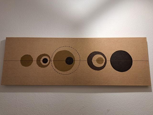 Cuadro marrón claro