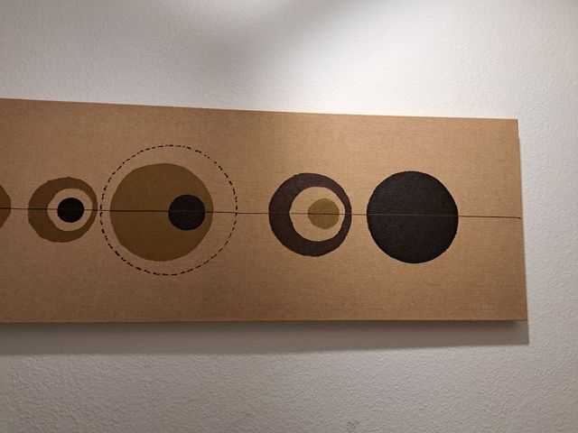 Cuadro marrón claro