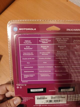 Walkie-talkie Motorola T4512