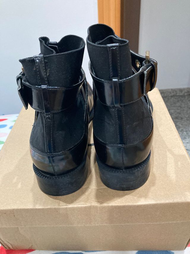 Botines piel zara t36