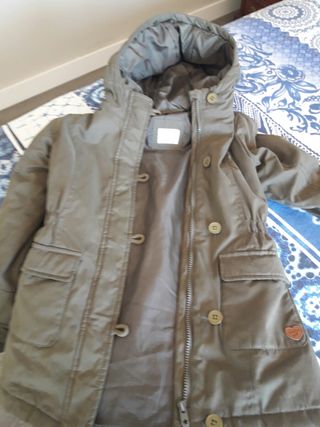 abrigo 128cm 7-8 años
