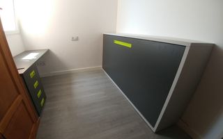 Cama abatible "libro" + escritorio