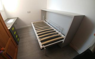 Cama abatible "libro" + escritorio