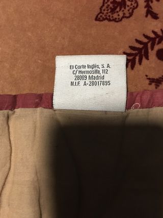 Colcha edredón. Cama 1,35