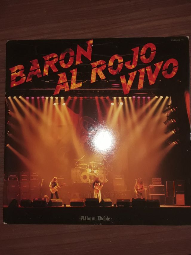 Baron Rojo"Baron al Rojo Vivo"1 ed. 2 vinilos