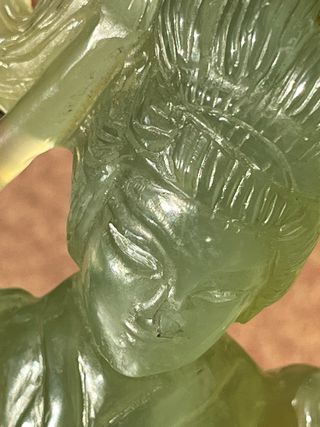 Figura tallada en jade