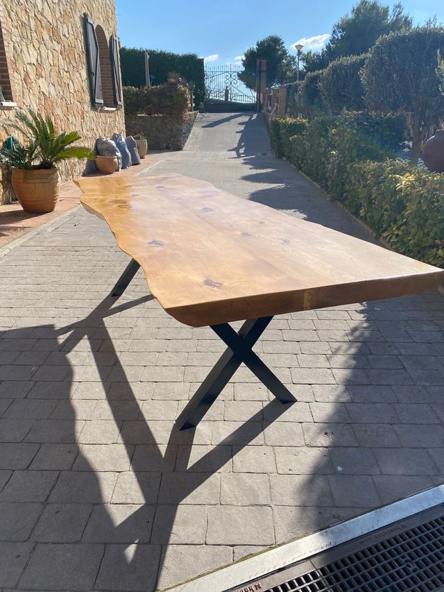 tavolo da pranzo industriale