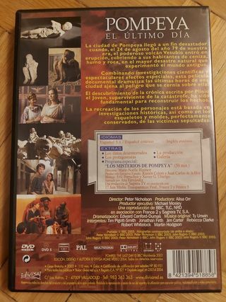 Pompeya. El Último Día. Película + Documental.