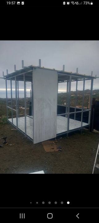 ESTRUCTURA METALICA CONTAINER CONTENEDOR