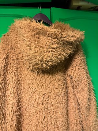 Chaquetón borrego Camel