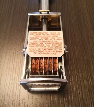 Antiguo Sello Numerador TRODAT M-450