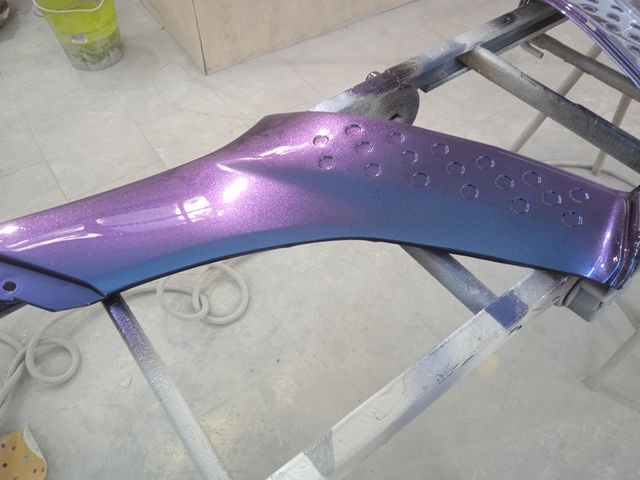 pintura camaleón en spray o para la pistola nº6