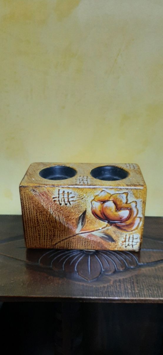 vaso+portacandela etnico