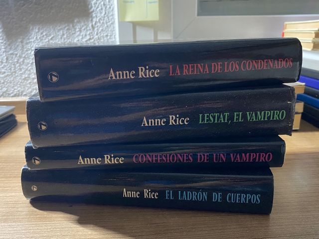 Colección de libros: confesiones de un vampiro