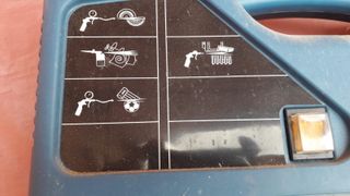 Pistola de aire a presion portatil con motor