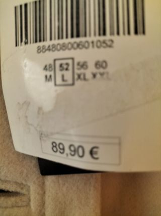 Abrigo corto Talla y Moda talla 52 / L