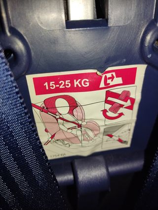 Silla coche niño-a 15-25 kg