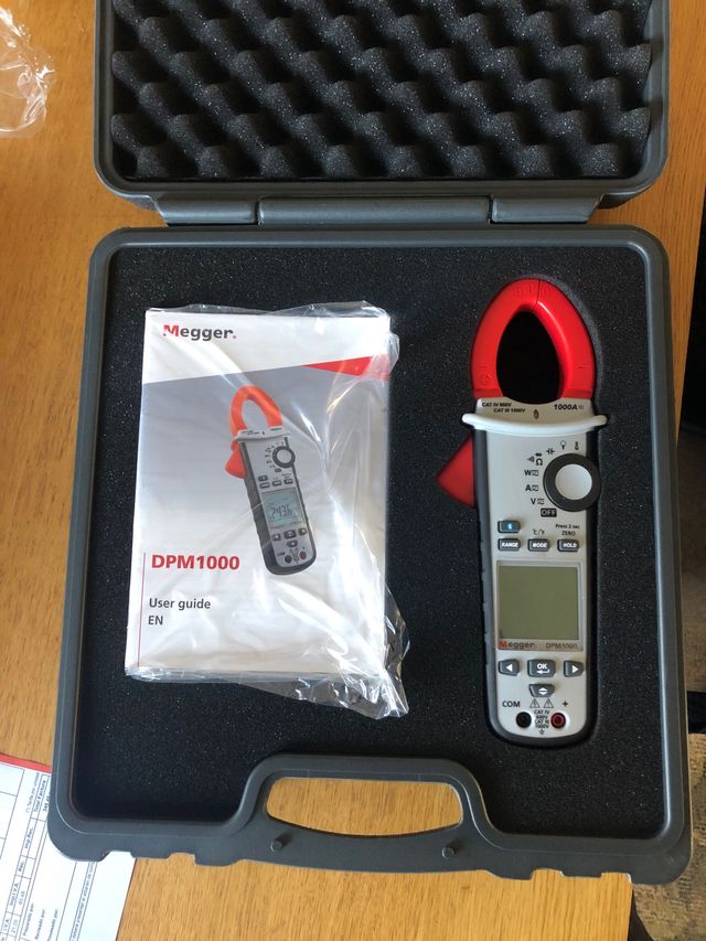 DPM1000 Megger Pinza Amperimétrica Vatimétrica de segunda mano por 380