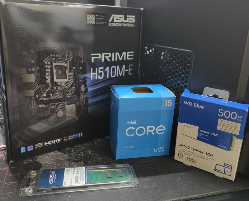 ORDENADOR INTEL I5 11ª PARA NUEVO CON FACTURA