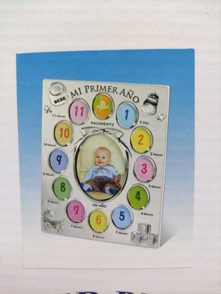 Marco de fotos del primer año