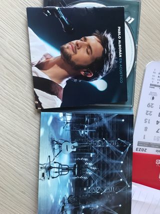 Pablo Alborán cd y dvd en acústico