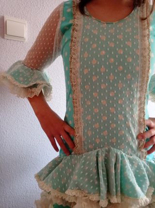 TRAJE DE FLAMENCA TALLA 10/12