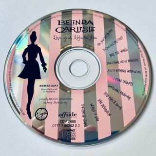 BELINDA CARLISLE LIVE YOUR LIFE BE FREE CD