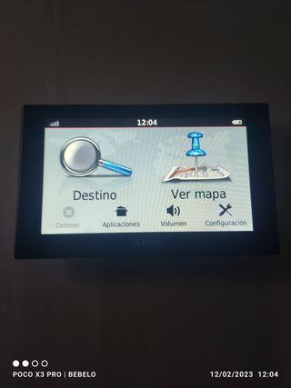 Navegador Garmin 2559lm, muy nuevo sin apenas uso.