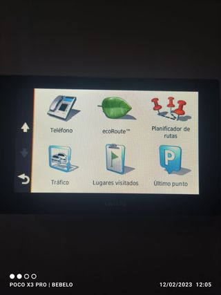 Navegador Garmin 2559lm, muy nuevo sin apenas uso.