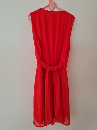 vestido rojo poete