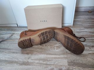 Bota piel forrada en borreguito