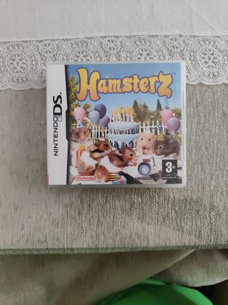 Nintendo DS lite blanca + Hamsterz