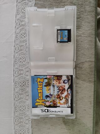 Nintendo DS lite blanca + Hamsterz
