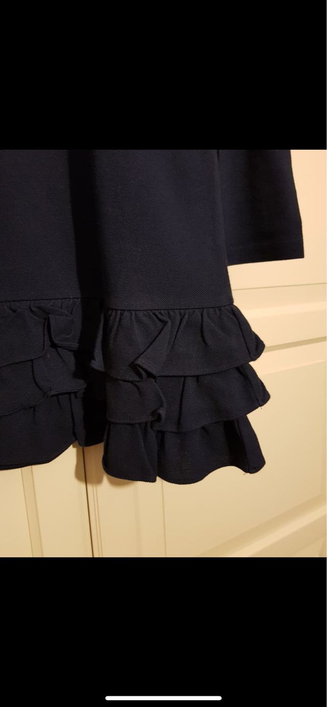 Vestido niña Ralf Lauren Pop azul